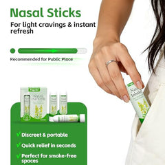 Puffiair Nasal Sticks Focus Boost for midday clarity and cravings management.