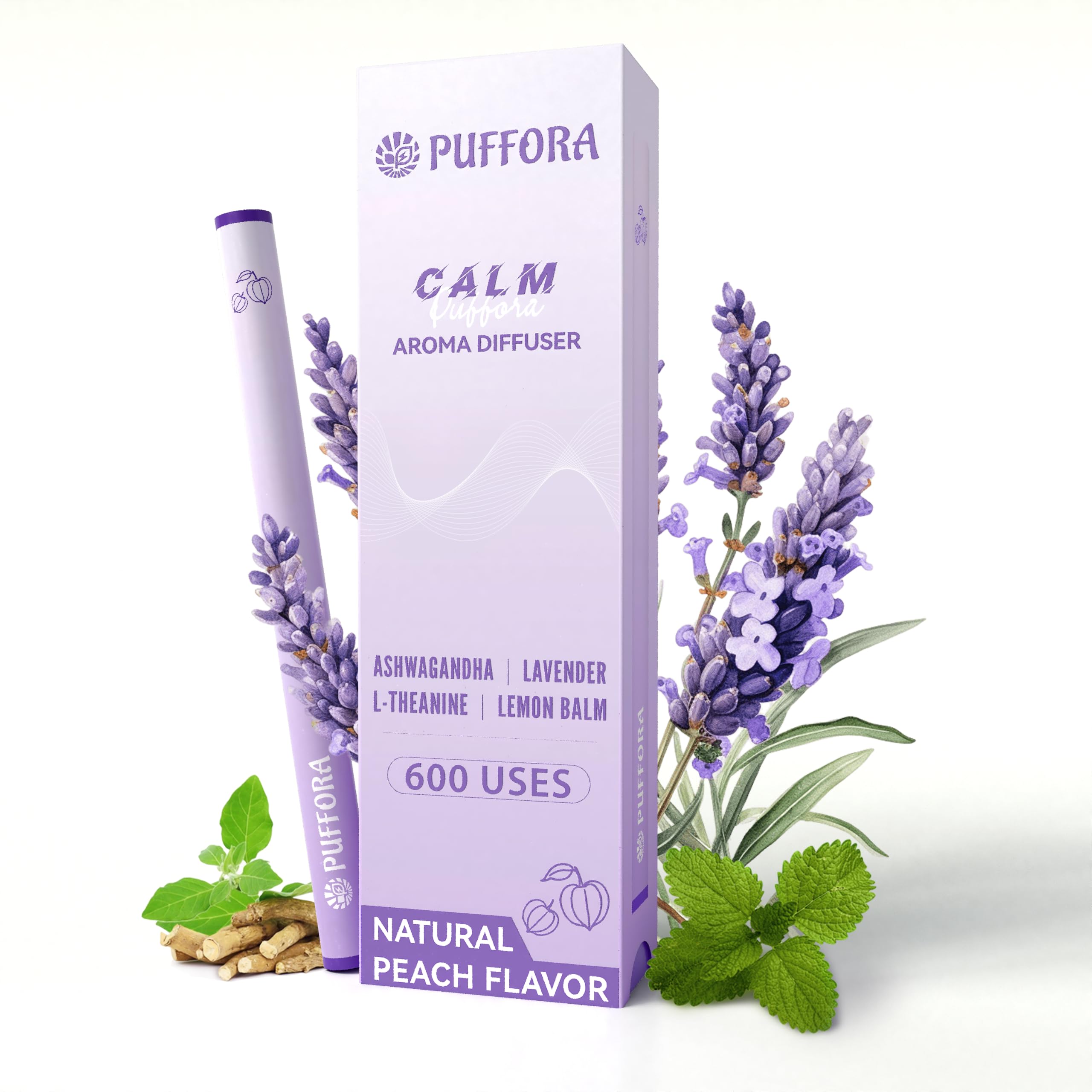 Puffora Herbal Diffuser Pen gift-ready for calm moments