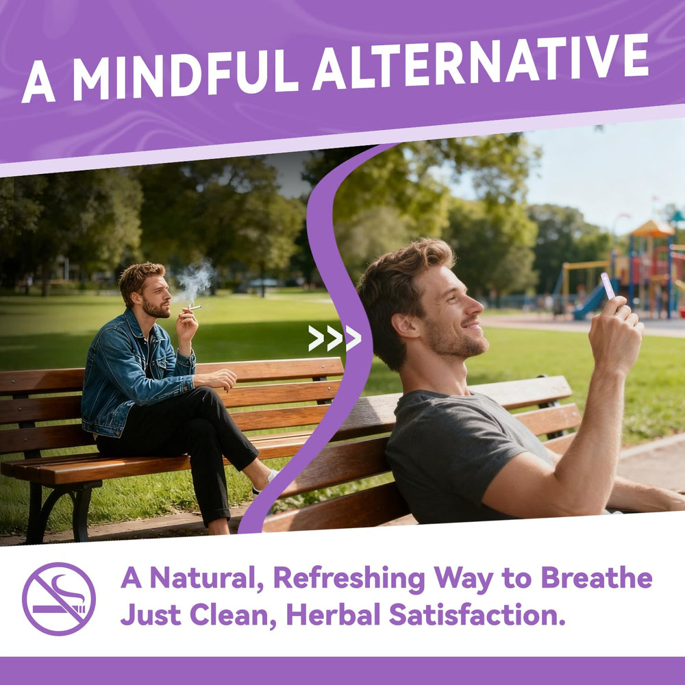 Puffora Herbal Diffuser Pen with lemon balm for gentle mood support