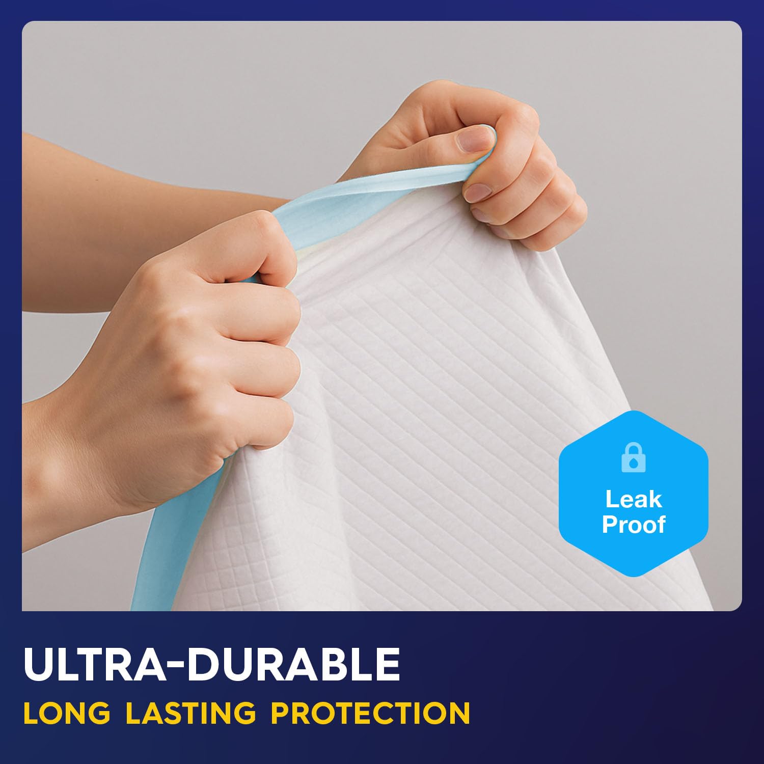Pulp XXXL five-layer core visual shows rapid absorption and odor control.