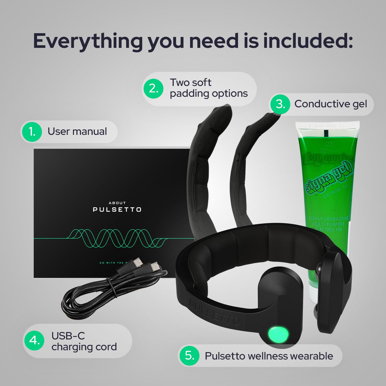 Pulsetto app syncing calming sounds to enhance your wellness routine.