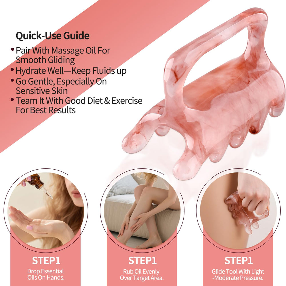 PUOPOSTY fascia massage blaster tool high-precision deep tissue release without skin irritation.
