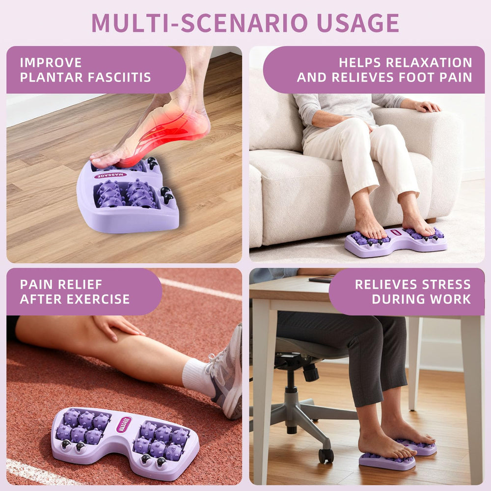 PUOPOSTY textured silicone grips keep rolling steady during use.