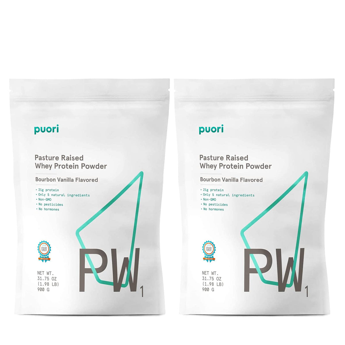 Puori PW1 bourbon vanilla bottle showing post-workout protein convenience