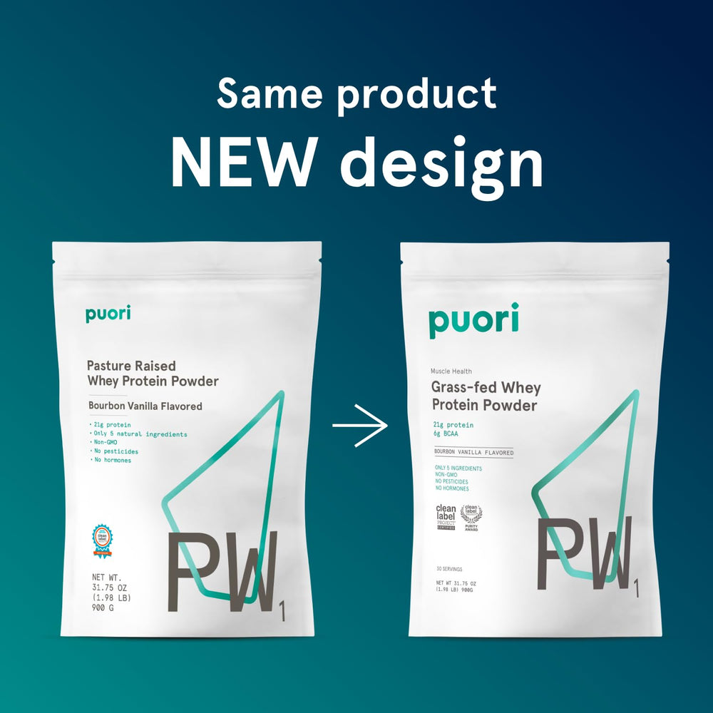 PW1 scoop beside the tub for quick post-workout shakes.