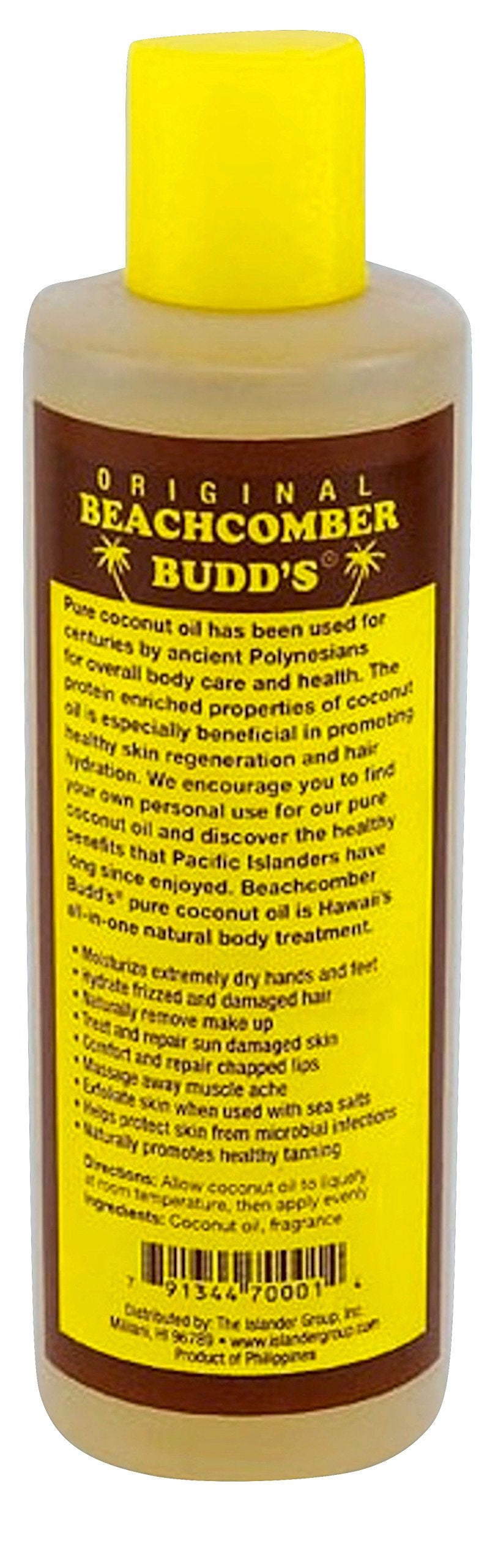 PUPAINT coconut oil pour showing texture ideal for hair conditioning
