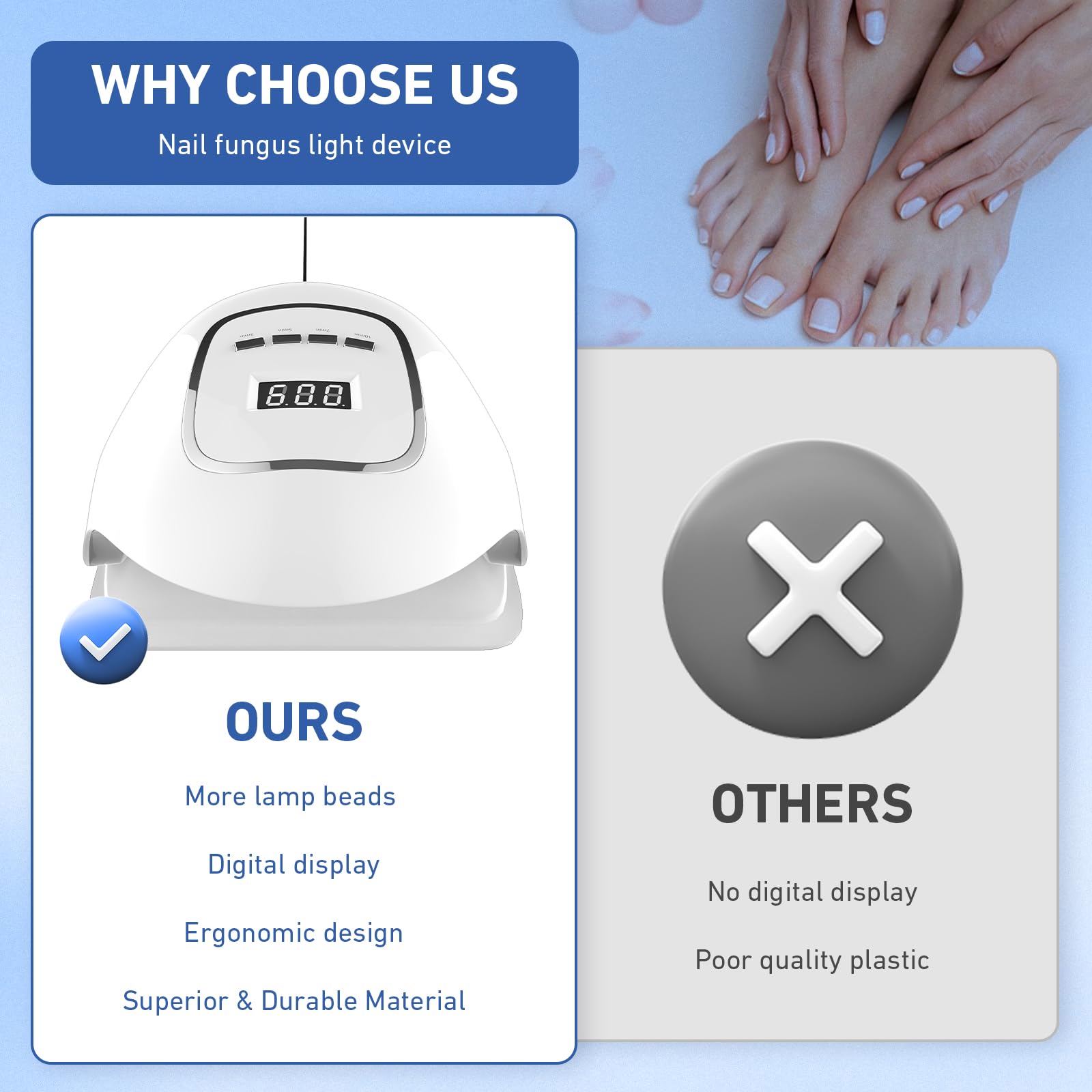 PUPCA easy-to-use design makes at-home nail care simple for any user