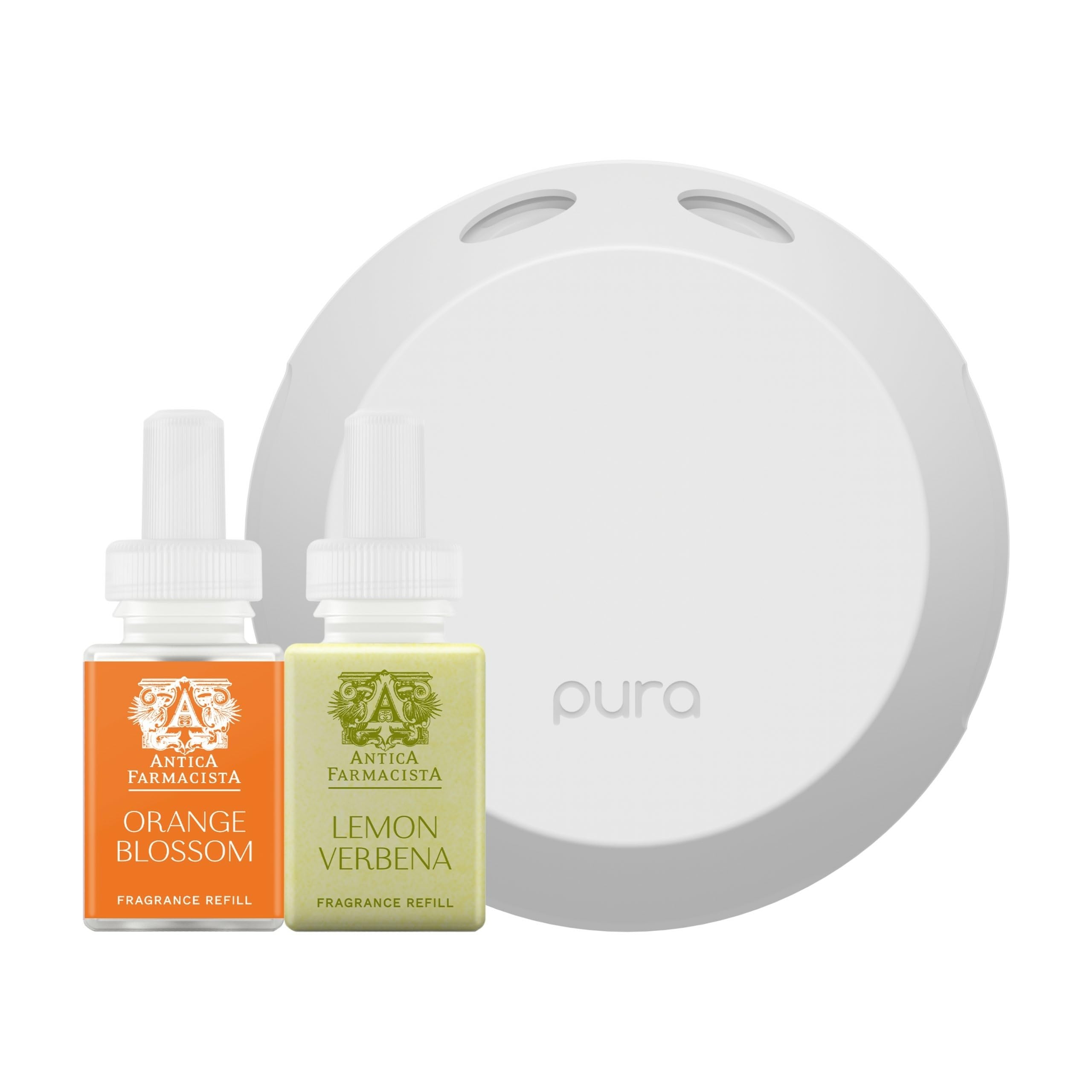 Pura 4 starter set in square box for easy setup and stylish home fragrance control
