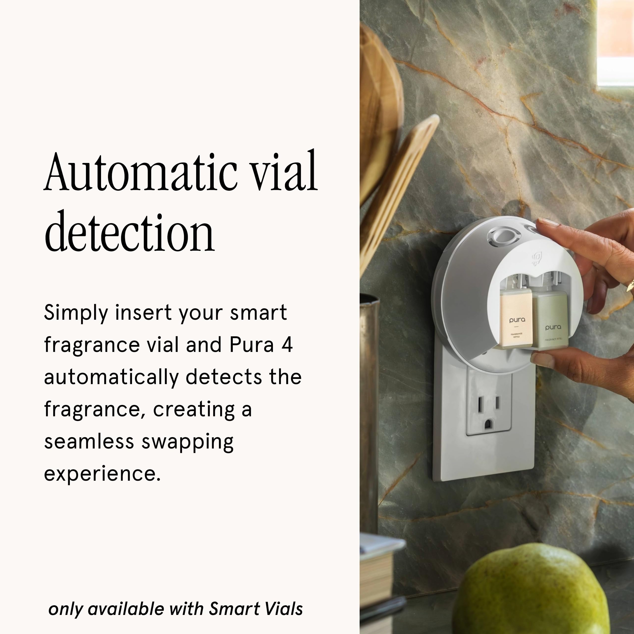 Pura adaptive diffusion technology illustrating consistent aroma