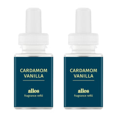 Pura Allos cardamon vanilla refill 2-pack for sleep-friendly fragrance