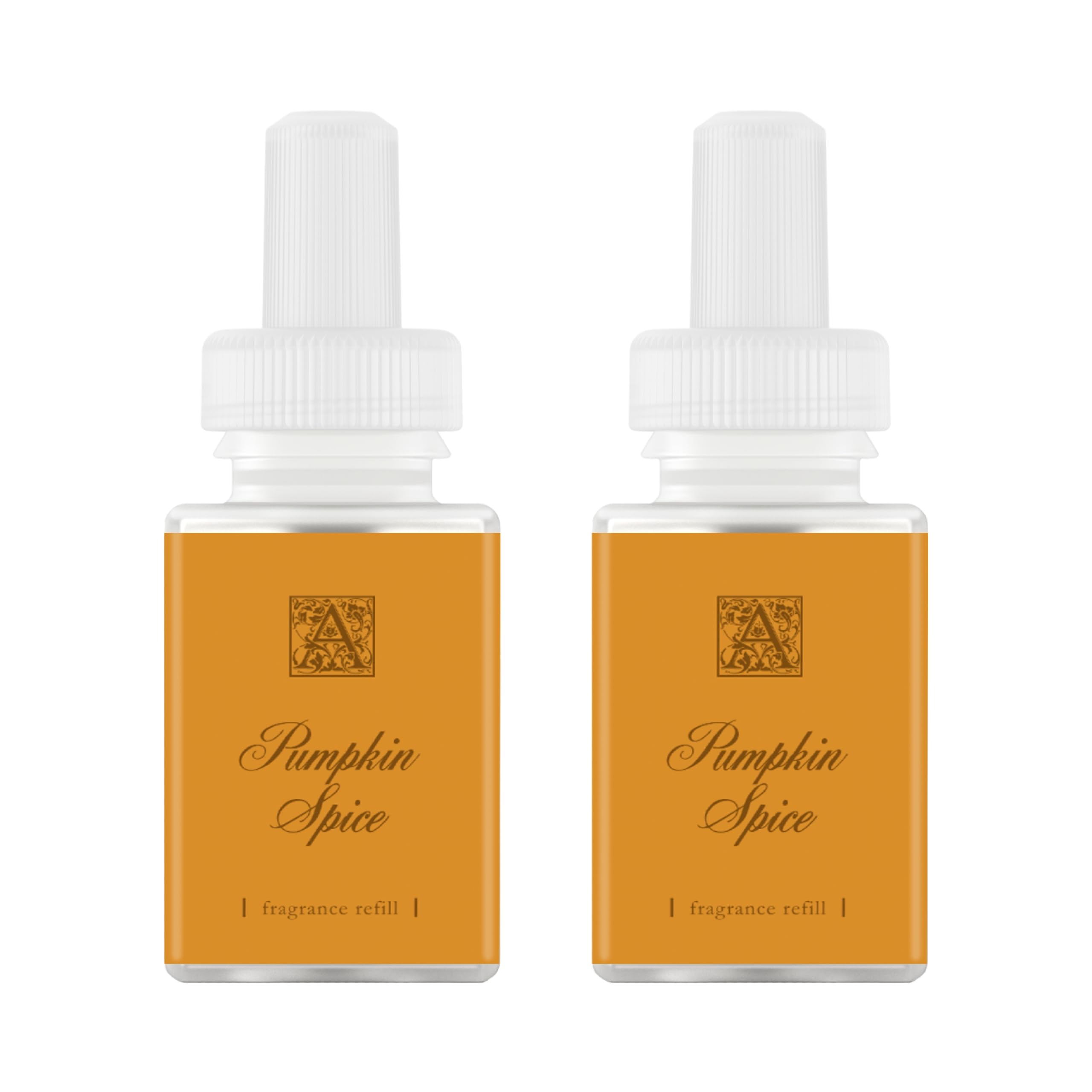 Pura Aromatique pumpkin spice refill 2-pack for long-lasting autumn fragrance in living spaces