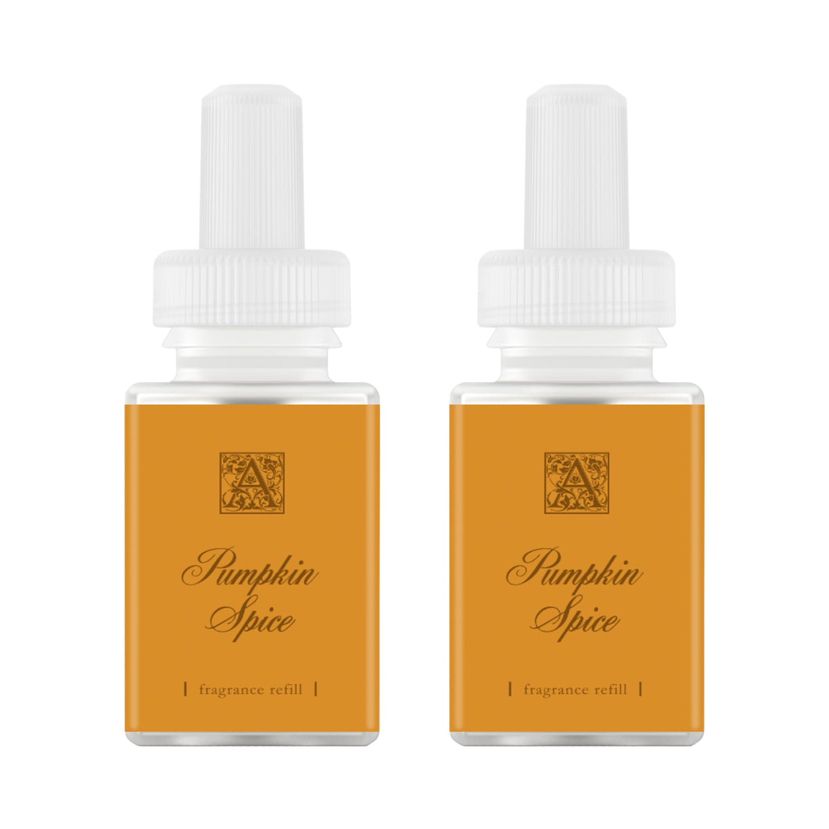 Pura Aromatique pumpkin spice refill 2-pack for long-lasting autumn fragrance in living spaces
