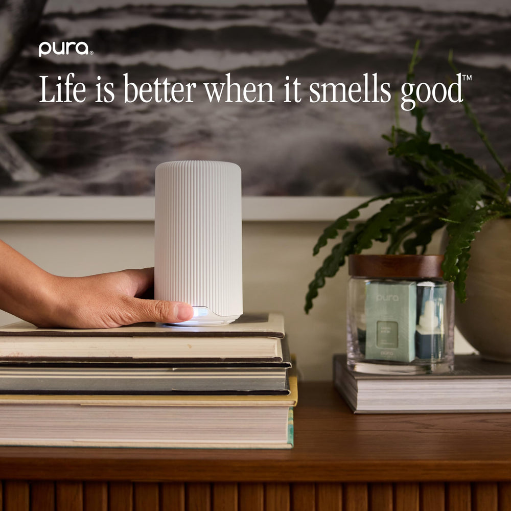Pura clean safe fragrance refill avoids harsh chemicals.
