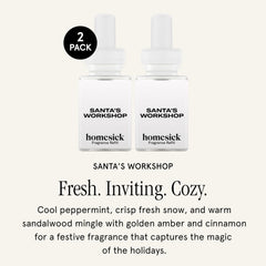 Pura diffuser refill Santa Workshop adds long lasting scent in any room.