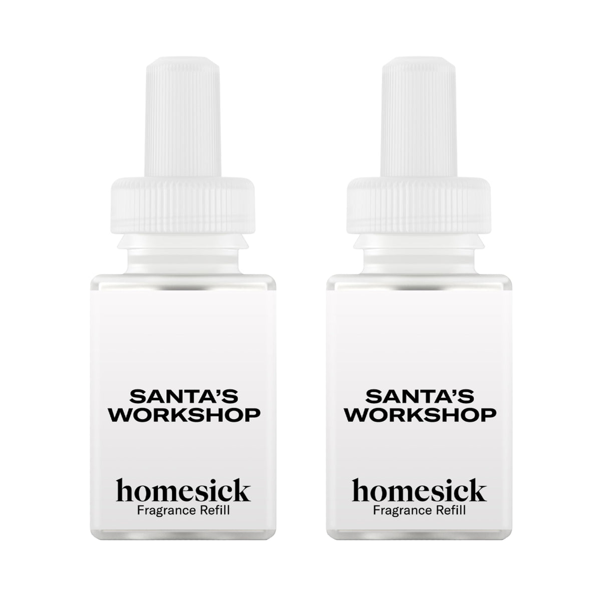 Pura Santa Workshop refill 2-pack for cozy living spaces.