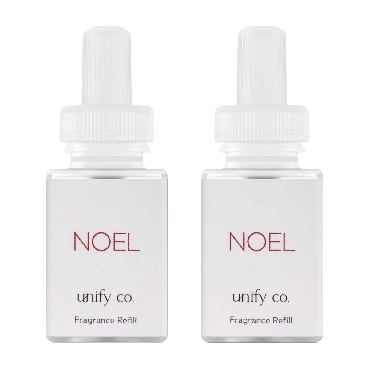 Pura Unify Noel refill bottle ready for easy scent replenishment and continued luxury fragrance