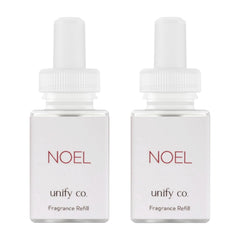 Pura Unify Noel refill bottle ready for easy scent replenishment and continued luxury fragrance
