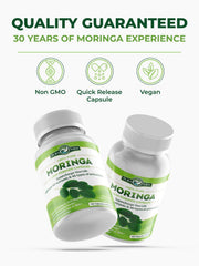 PURA VIDA MORINGA organic certification label signals purity
