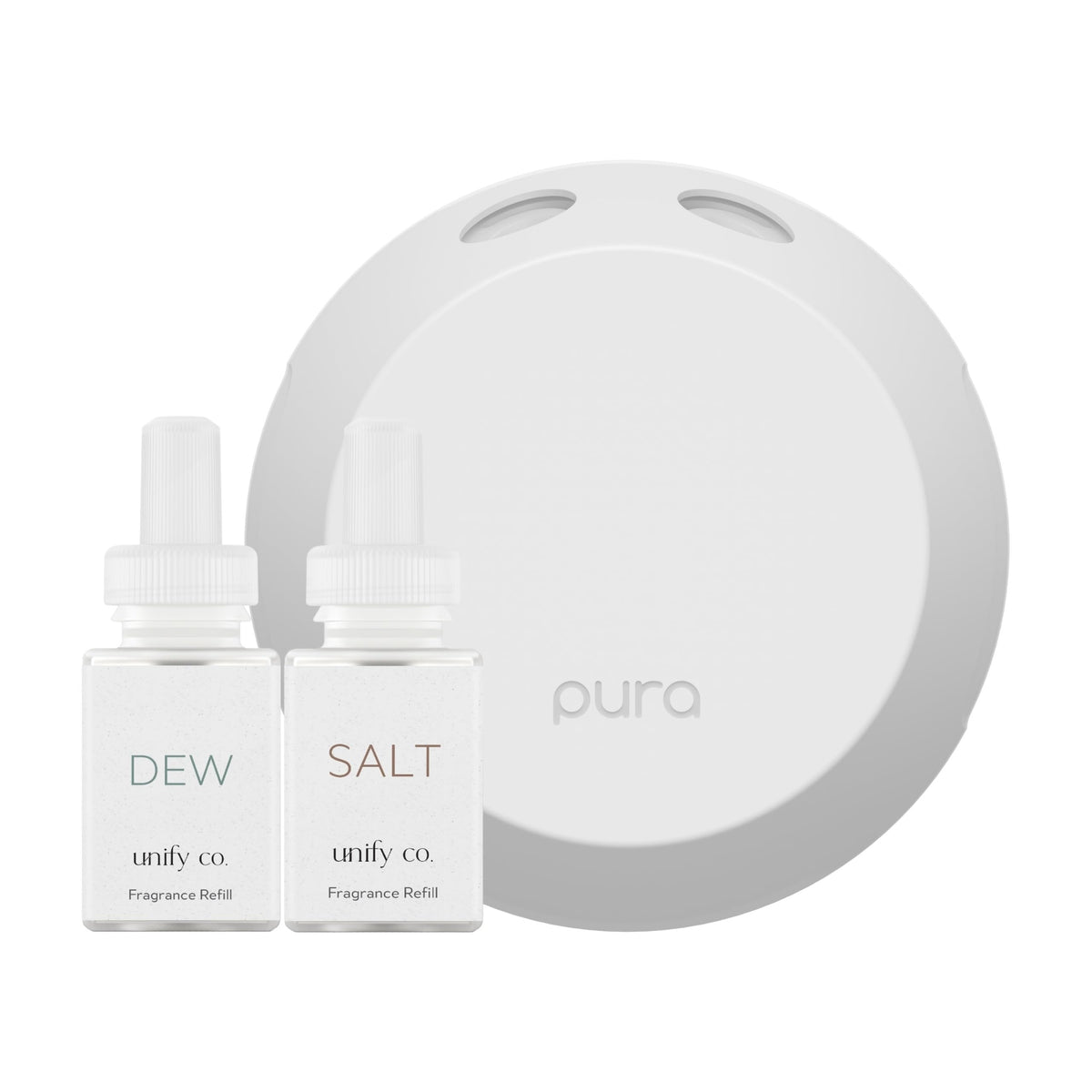 Pura 4 square box diffuser enhances home ambiance with sleek design.