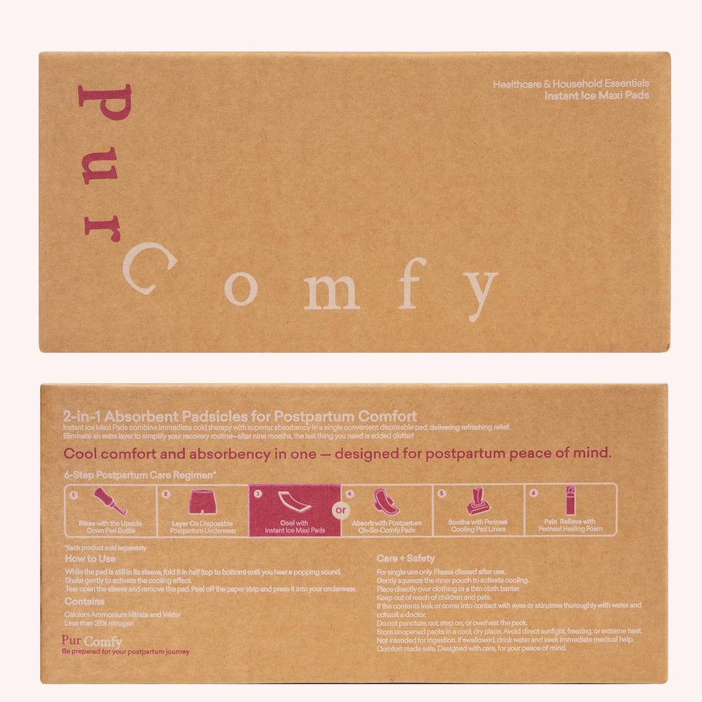 PurComfy 10-pack, individually wrapped for convenient daily recovery routines.
