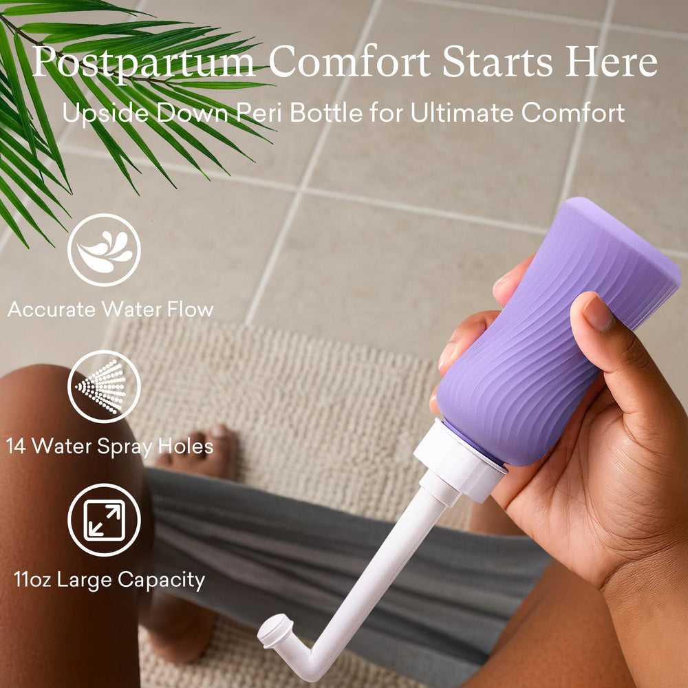 PurComfy 14-hole nozzle delivers smooth, controlled water flow.