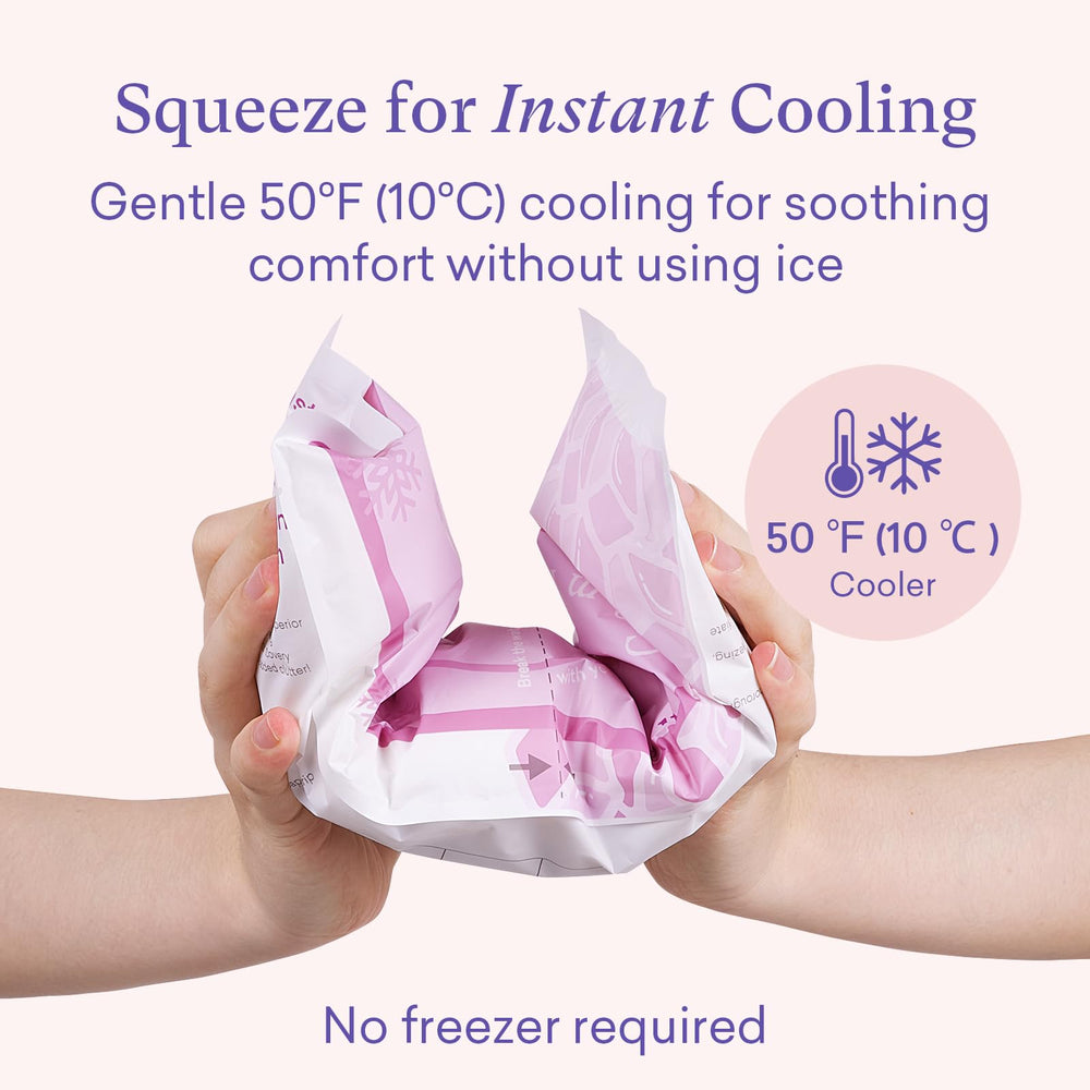 PurComfy activation pop visual showing how to start cooling immediately.