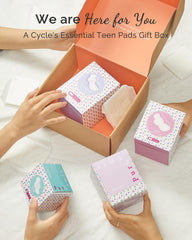 PurComfy daily-use pads offer comfortable all-day coverage for tweens.