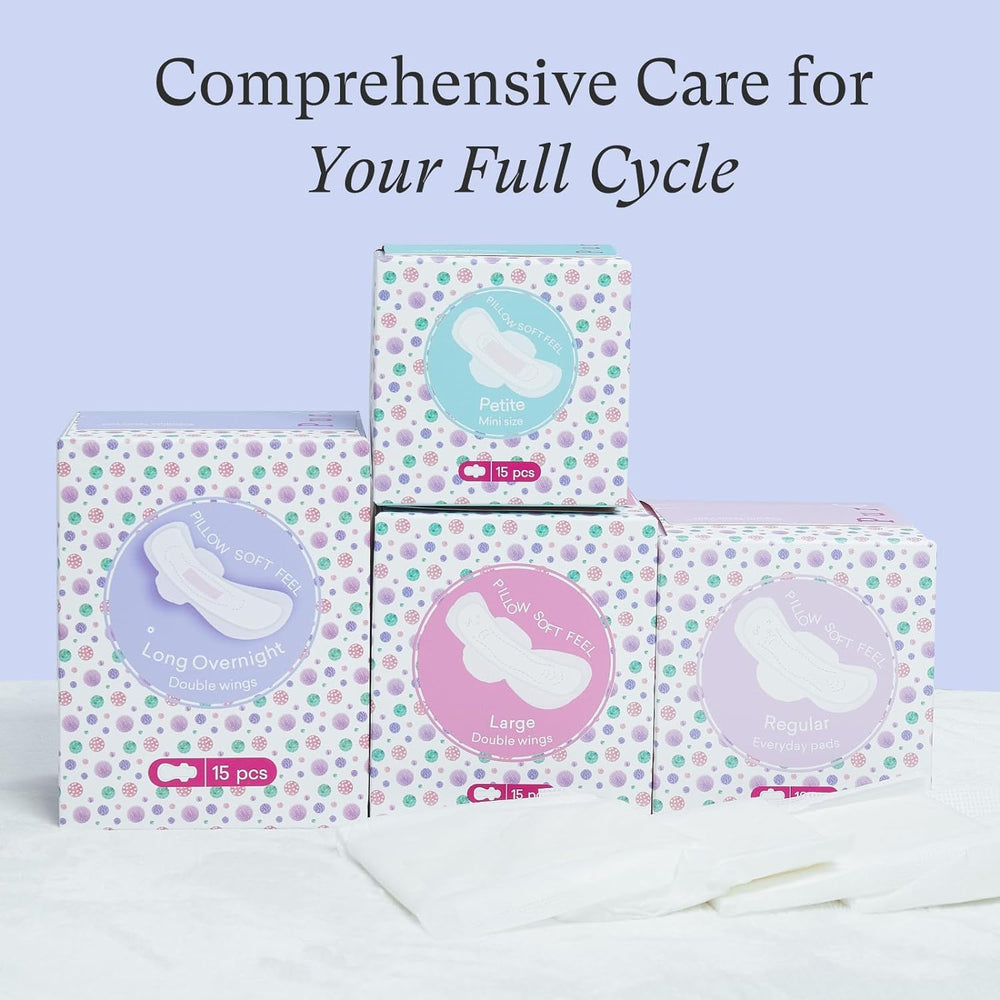 PurComfy size variety pad shows 7.5 to 11.22 inch options