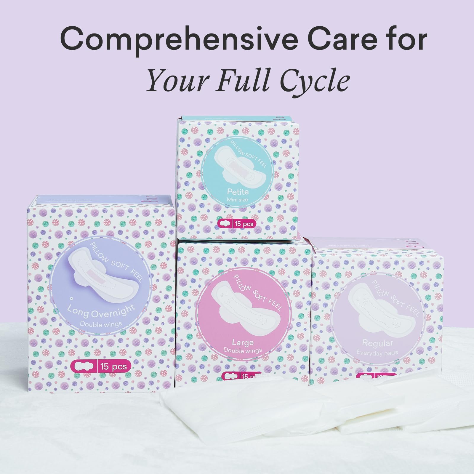 PurComfy overnight 13.78 inch pad for restful sleep.