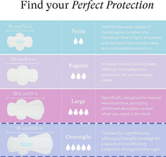 PurComfy pure cotton pad offers breathable comfort during activities