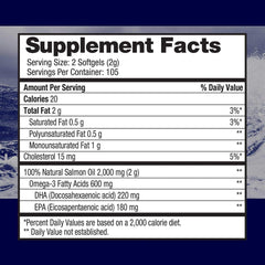 Pure Alaska Omega Wild Salmon Oil pour demonstrates easy daily intake for heart and brain support.