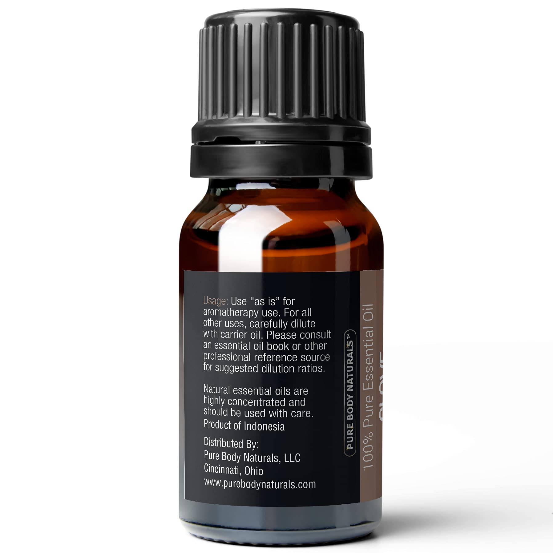 Pure Body Naturals clove oil with hundreds of uses when diluted.