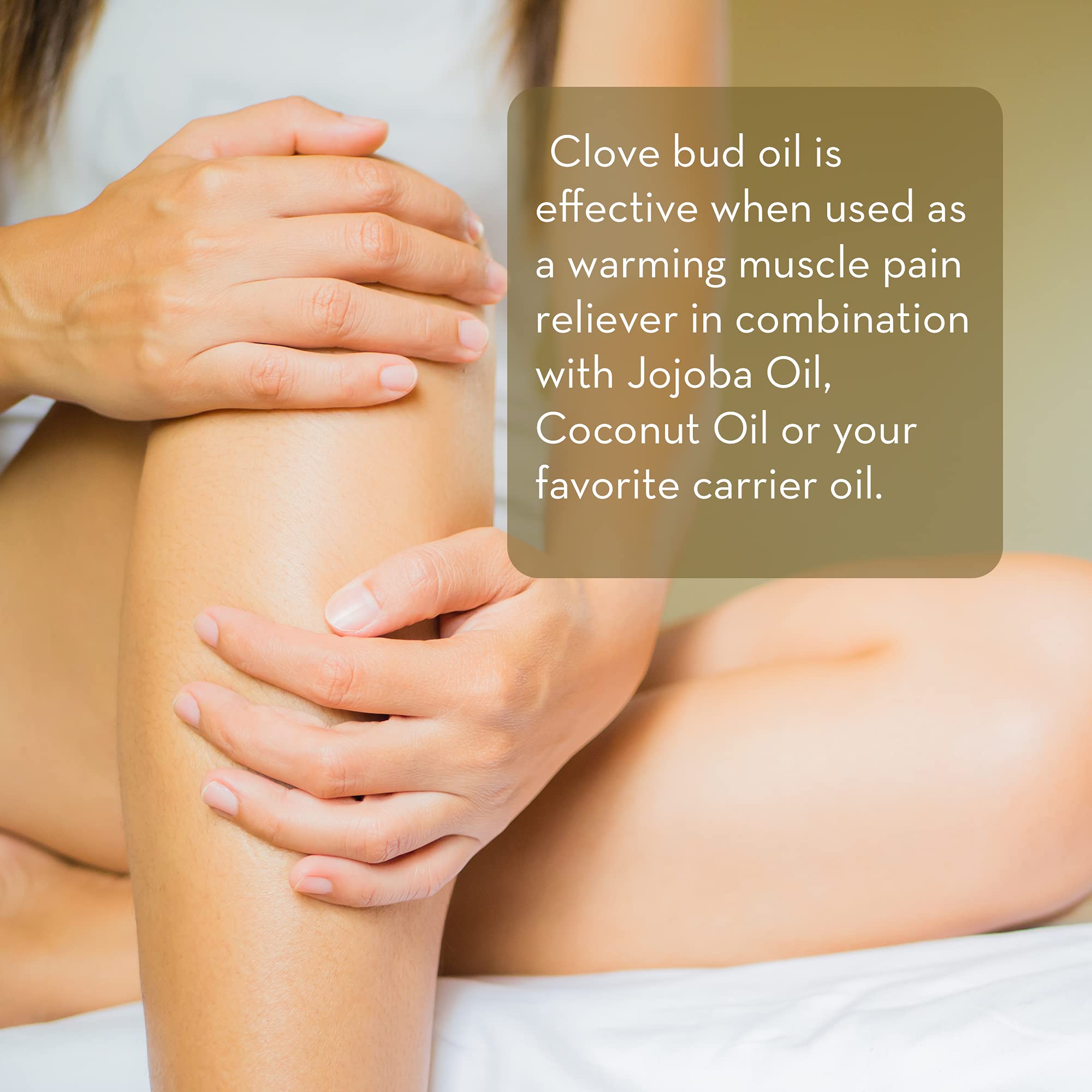 Pure Body Naturals diffuser-ready clove oil for room-filling fragrance.