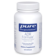 Pure Encapsulations ADR Formula bottle showing label for immune and adrenal support.
