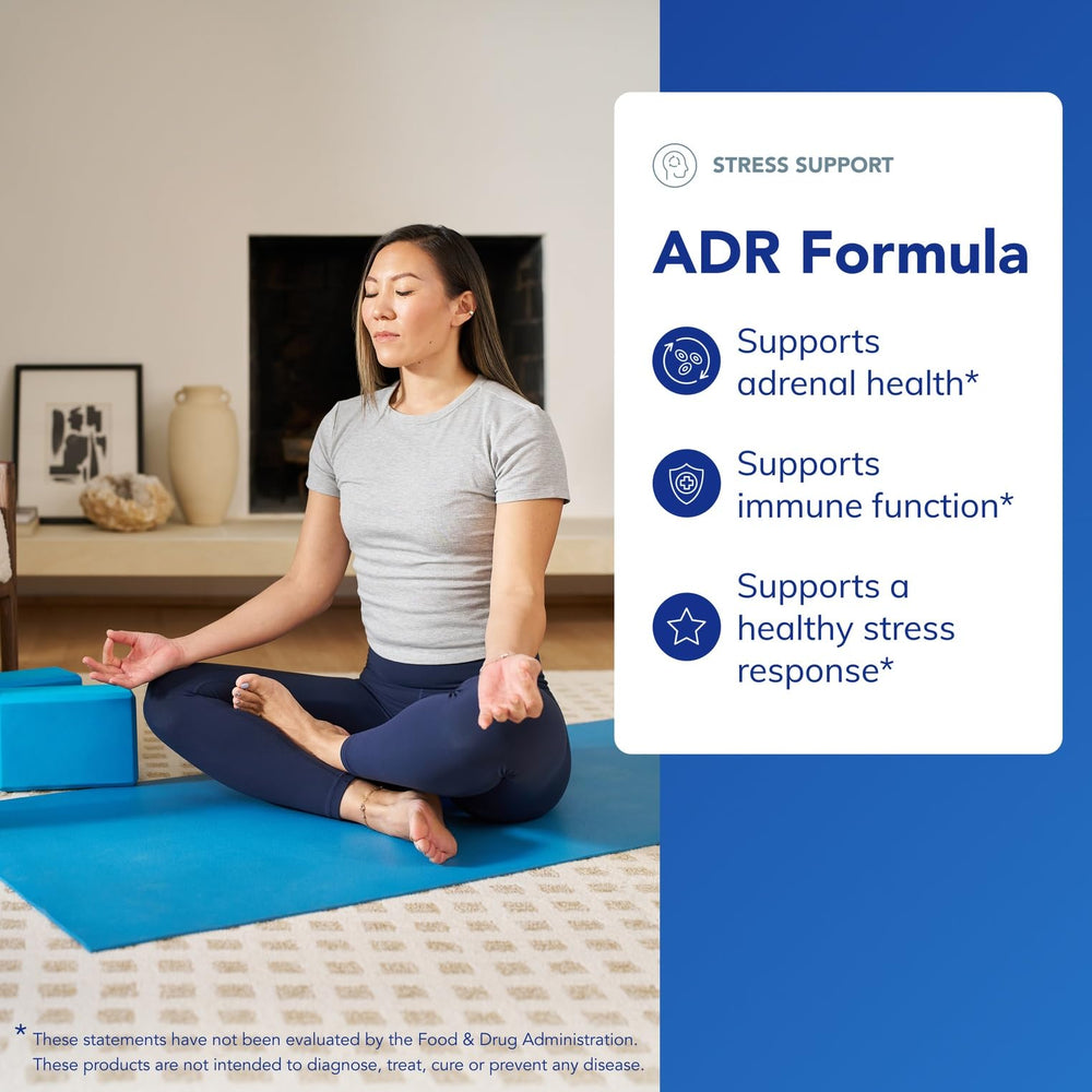 Pure Encapsulations ADR Formula capsules for convenient daily use.