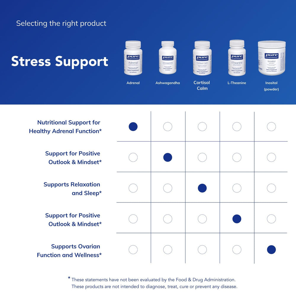 Pure Encapsulations Adrenal Cortex lifestyle scene suggests energy support routines.