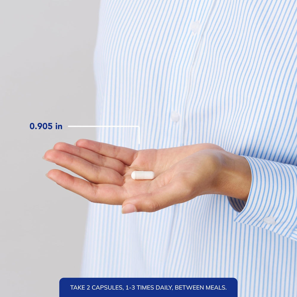 Pure Encapsulations L-Arginine bottle with dispensing cap for easy servings.