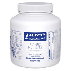 Pure Encapsulations Athletic Nutrients bottle capsules support daily training