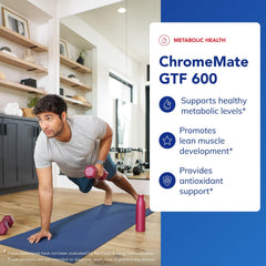 Pure Encapsulations ChromeMate GTF 600 capsules close-up for daily use