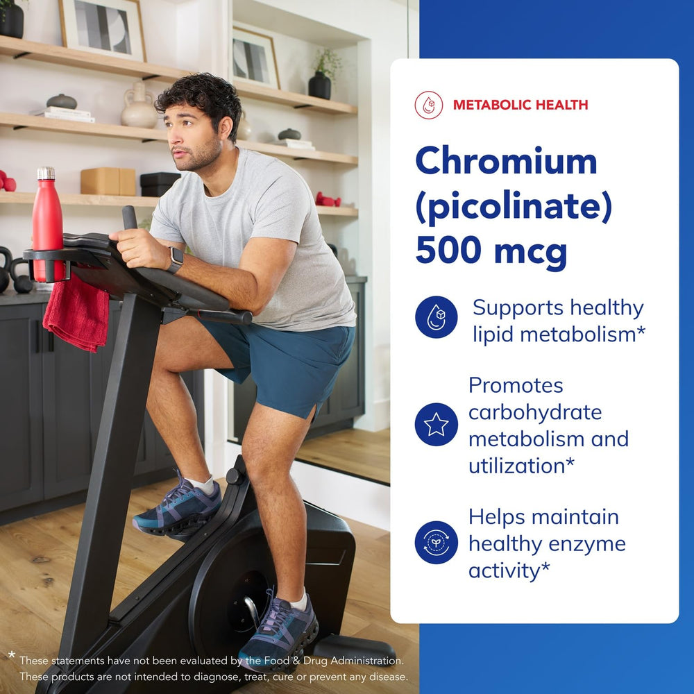 Pure Encapsulations Chromium (Picolinate) 500 mcg label emphasizes allergen-free formulation