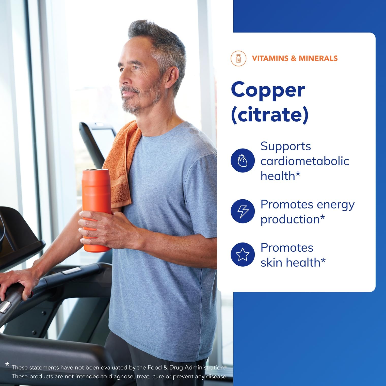 Copper (Citrate) label from Pure Encapsulations highlights absorption-friendly formulation
