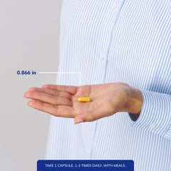 Pure Encapsulations CoQ10 dosage information on label for energy.
