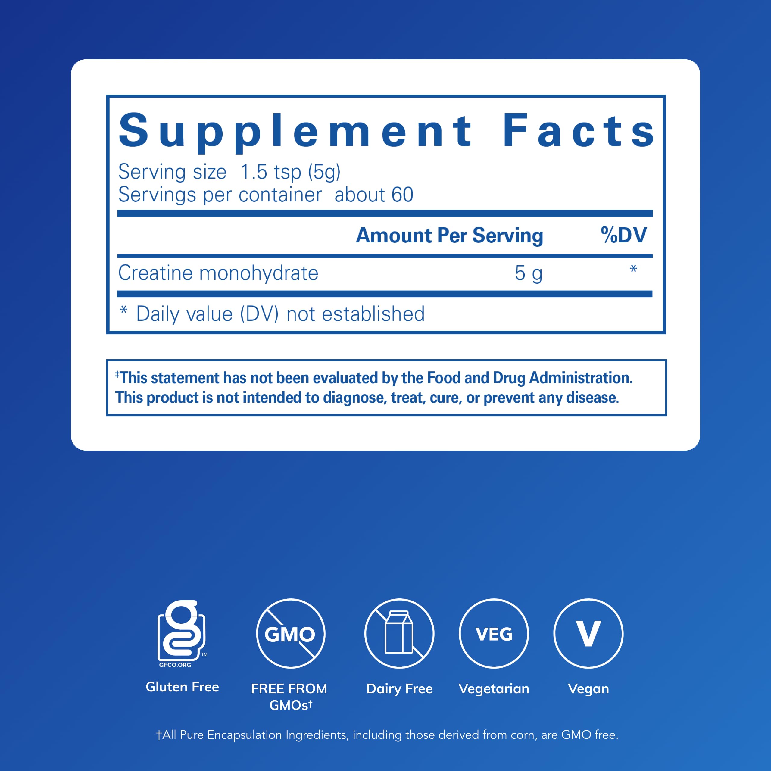 Creatine powder pours into a glass for easy pre- or post-workout use.