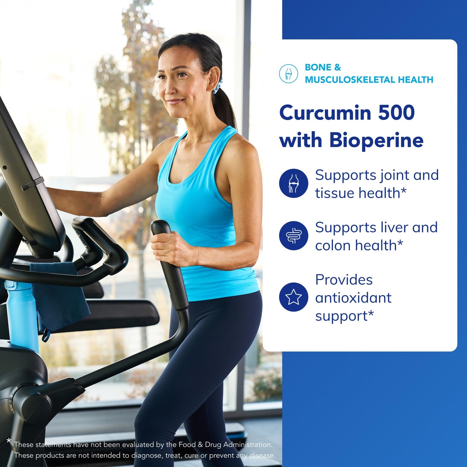 Pure Encapsulations Curcumin 500 Bioperine label communicates clean, allergen-free formulation.
