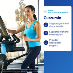 Pure Encapsulations Curcumin label closeup emphasizes clean, allergen-free vegan composition.