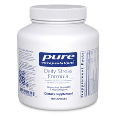 Pure Encapsulations Daily Stress Formula capsules for calm mood and mild stress support