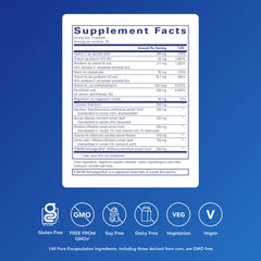 Daily Stress Formula capsules arranged for a quick stress support routine