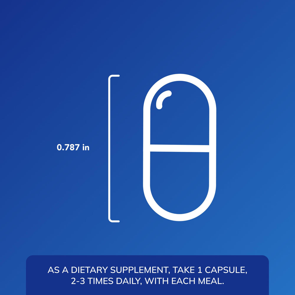 Pure Encapsulations DAO Enzyme pouring capsules to illustrate dosing.