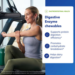 Pure Encapsulations Digestive Enzyme Chewables close-up reveals tablet texture and gentle digestion.