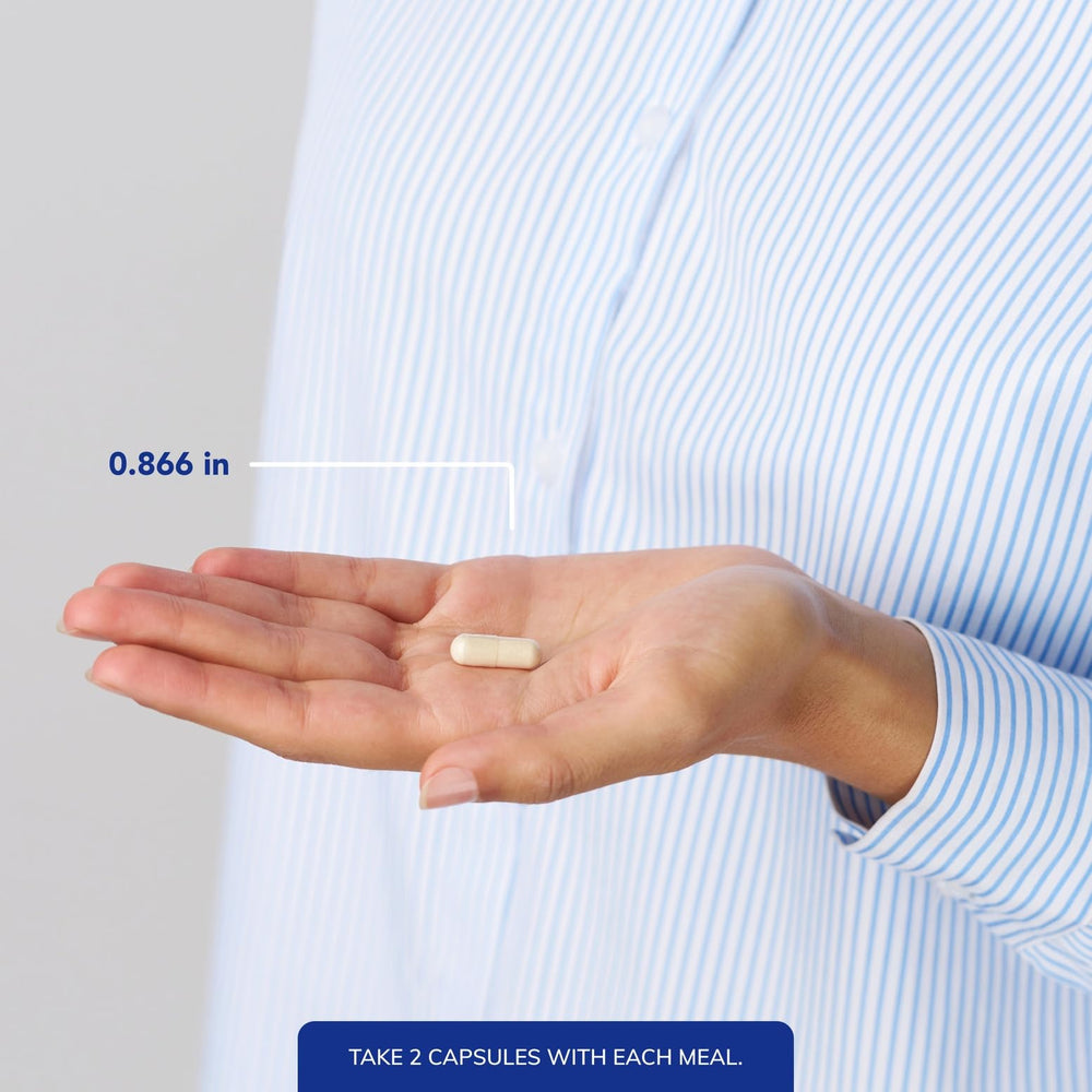 Pure Encapsulations Digestive Enzymes Ultra beta HCl graphic shows gastric pH support